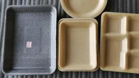 Bandeja Seafoof 100% biodegradável Polylactide com almofada absorvente